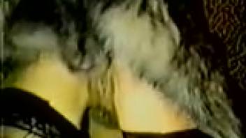 Net stockings-clad bestiality enthusiast submits doggy style