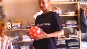 Blonde European babe savoring rough intercourse with a canine