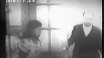 Reluctant homemaker is screwed by a perverted monster