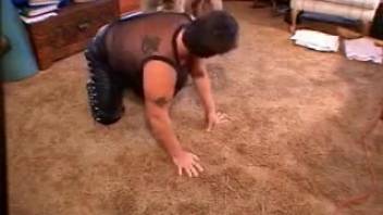 Busty animal-lover whore teaches her pup in the steamiest fashion