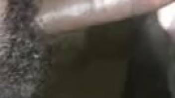 Furry dark dick pounding a monster's narrow orifice