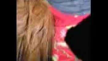 Hot beast hiding her cunt during fucking